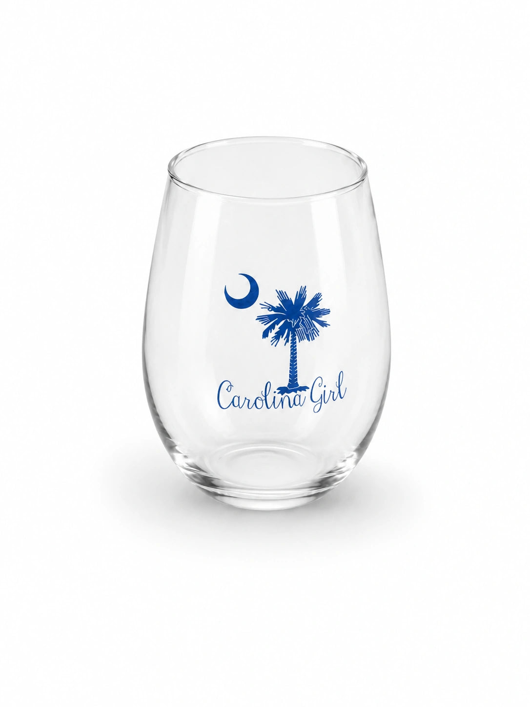 Carolina Girl Empty Glass