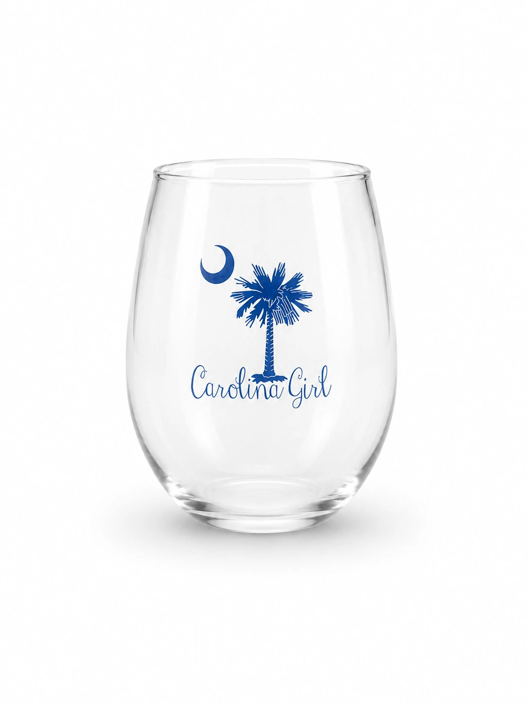 Carolina Girl Empty Glass