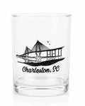 Charleston Bridge Empty  Glass