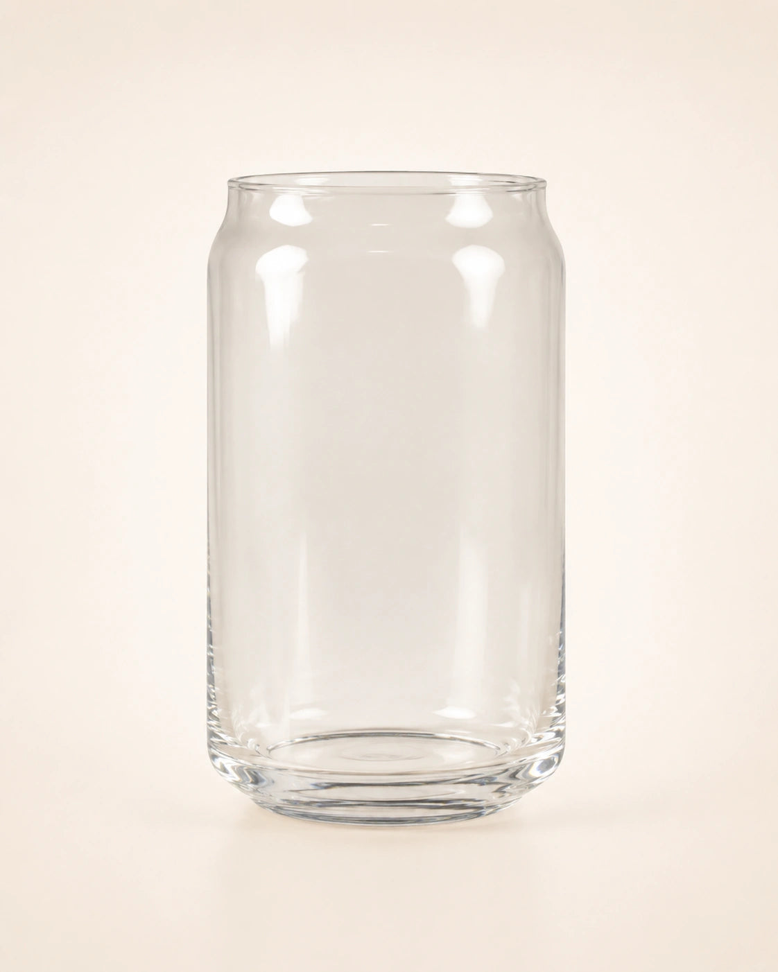 Empty Beer Can Glass