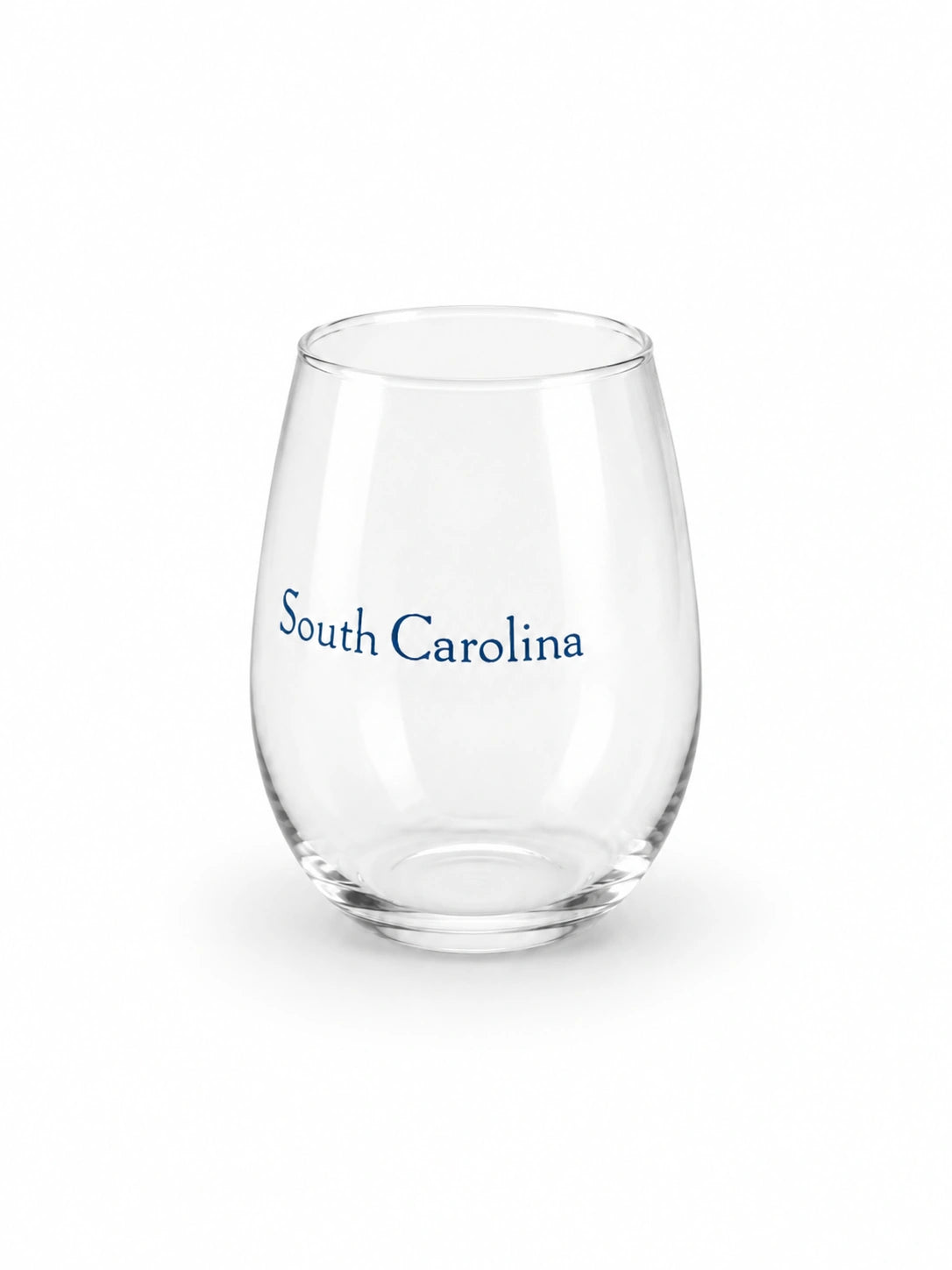 South Carolina Stemless Empty Wine Glass