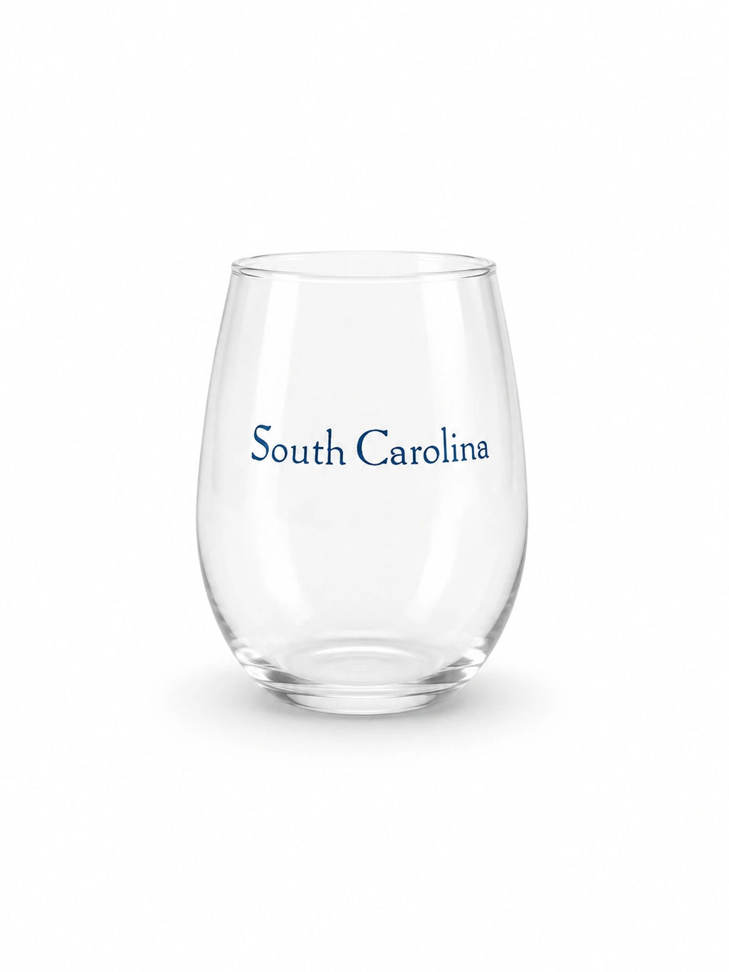 South Carolina Stemless Empty Wine Glass