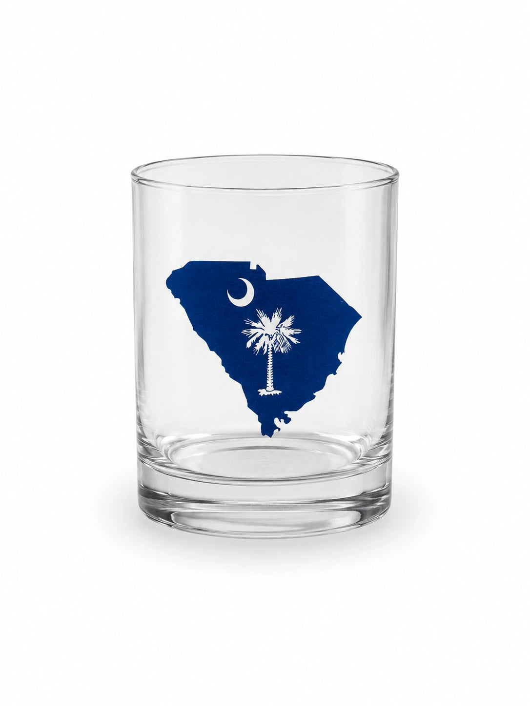 South Carolina Whiskey Empty Glass