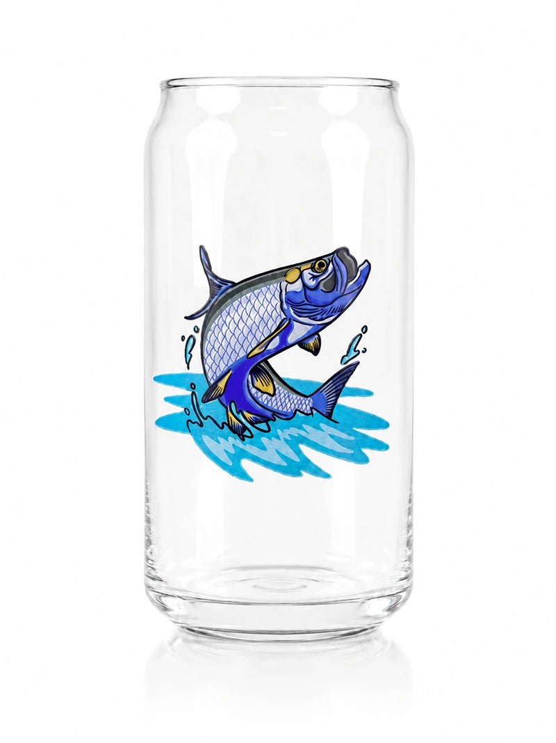 Tarpon Beer Empty Glass