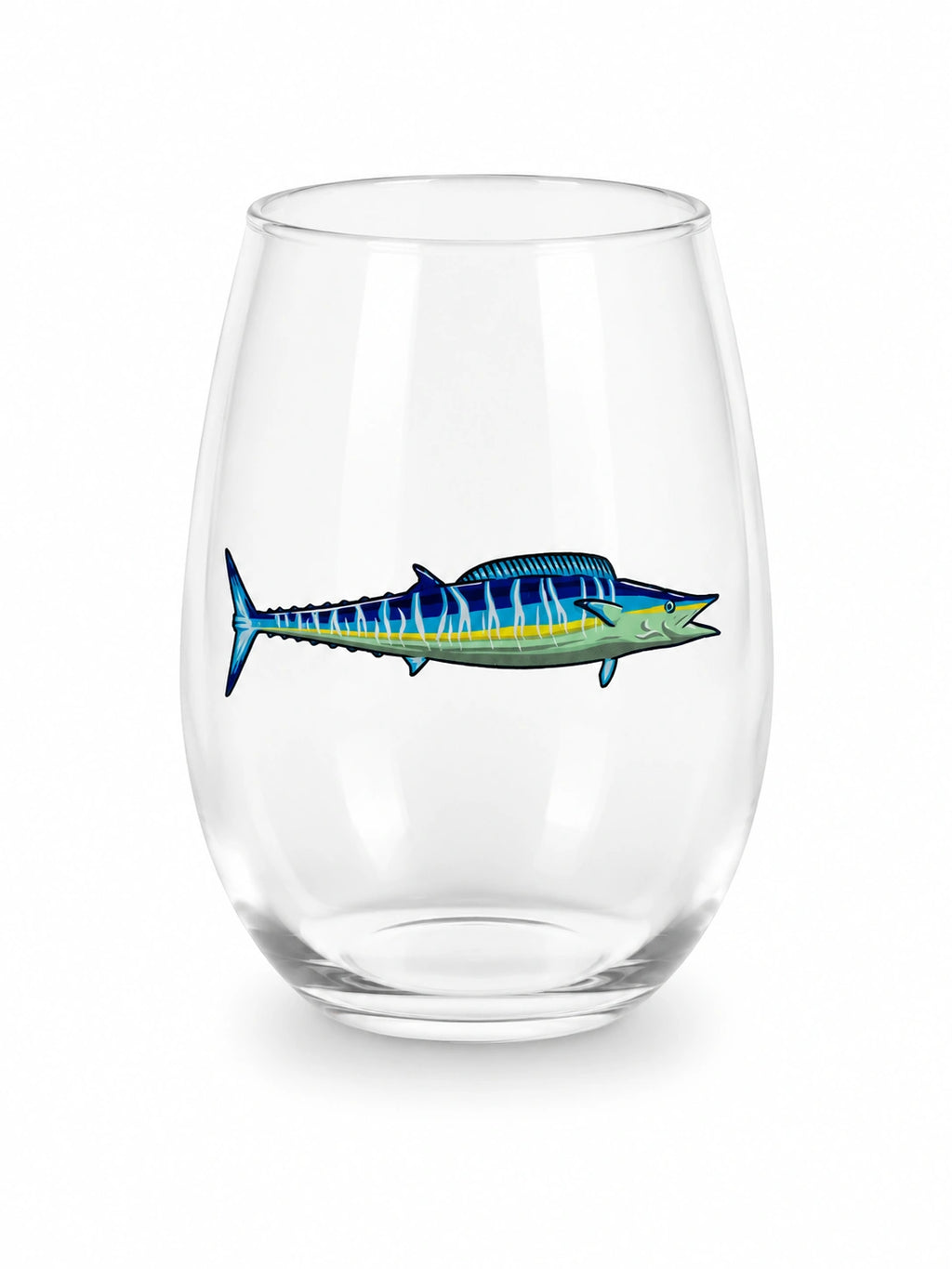 Wahoo (Ono) Empty Glass