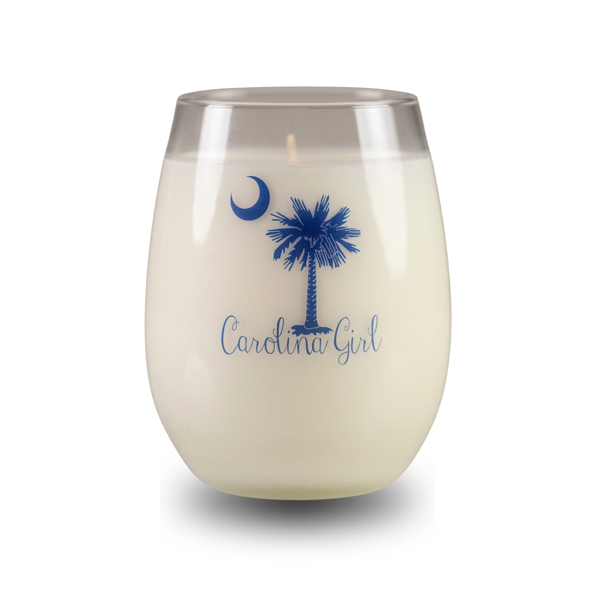 Carolina Girl Stemless Wine - Blue