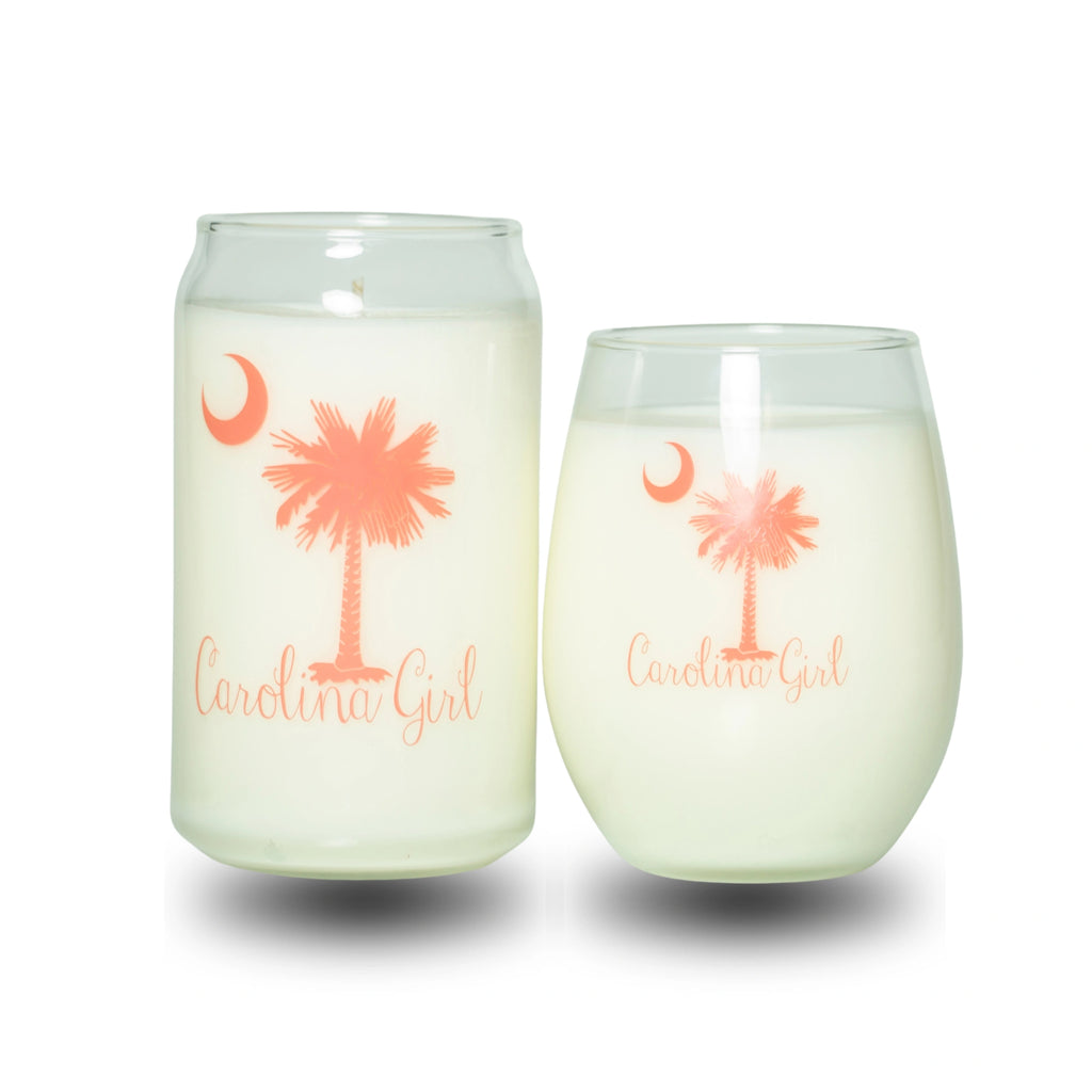 Carolina Girl Stemless Wine - Pink