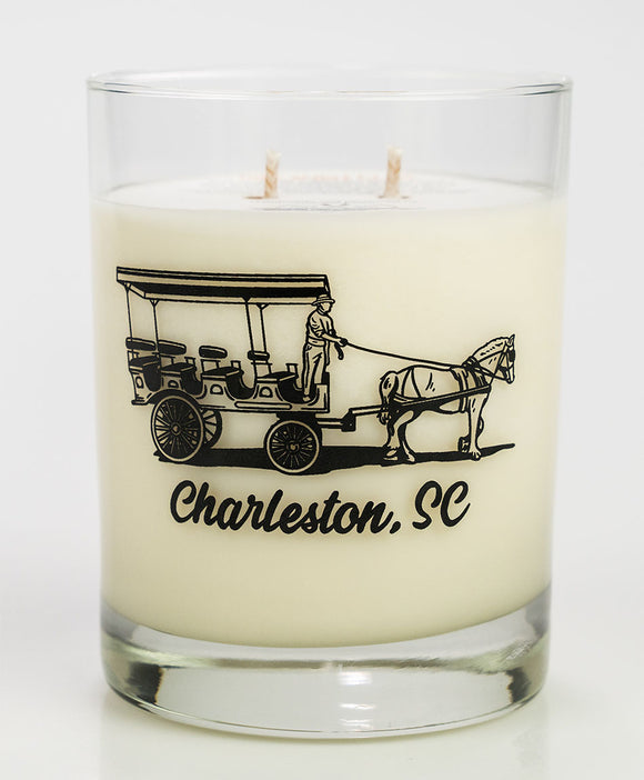 Charleston Horse & Carriage Whiskey Glass