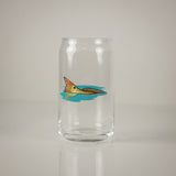 Red Drum (RedFish, Spot Tail Bass) 16oz Can Glass