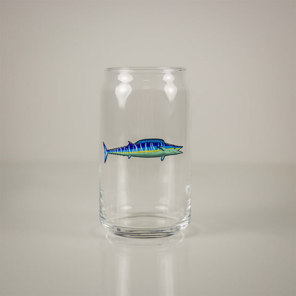 Wahoo (Ono) 16oz Can Glass