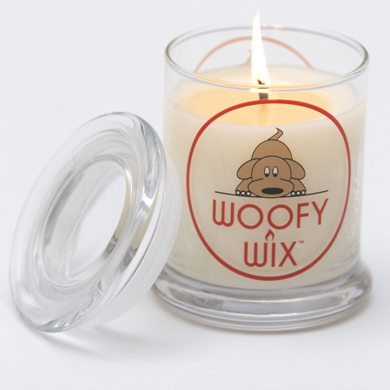 Woofy Wix candle of woofy wix
